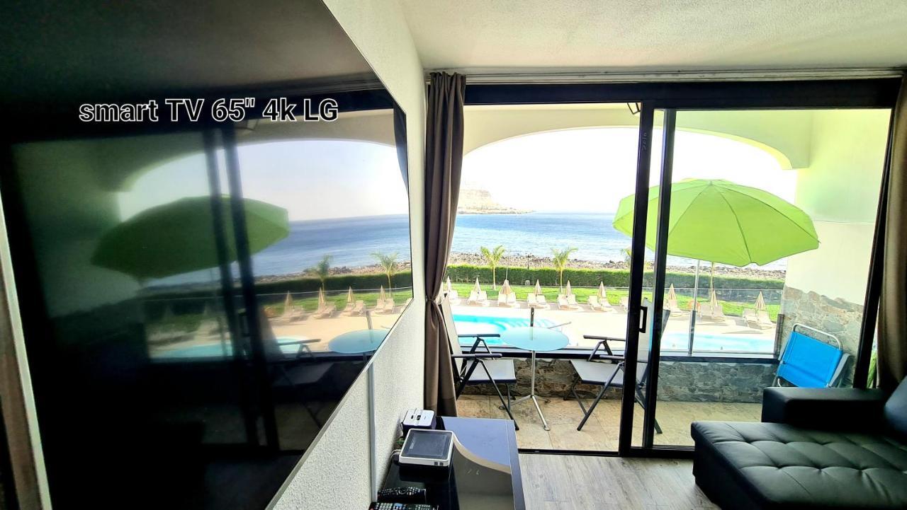 Oceanfront Deluxe-45M,Heated Pools,2Aircondition, 2Tv-65",Dishwasher,600Mb,Lift,Amadores View ! Плая дел Кура Екстериор снимка