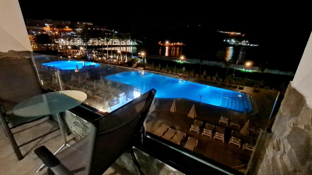 Oceanfront Deluxe-45M,Heated Pools,2Aircondition, 2Tv-65",Dishwasher,600Mb,Lift,Amadores View ! Плая дел Кура Екстериор снимка